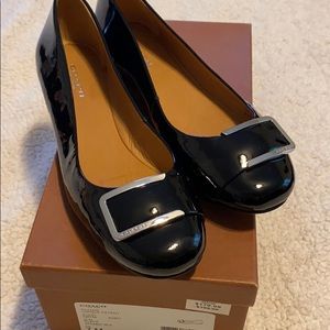 NIB Patent leather COACH shoes.  Size 7M